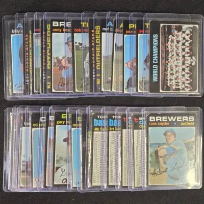 Twenty-Five 1971 Topps Baseball Cards
