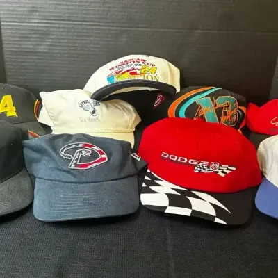 9 Ball Caps, NASCAR, NBA & Tarheels