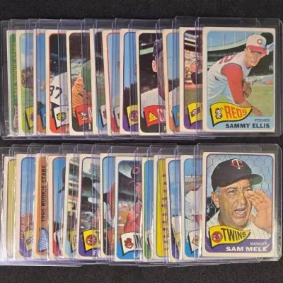 Twenty-Five Topps (1965) Baseball Cards
