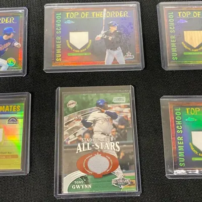 2001 & 2002 Topps Memorabilia Cards