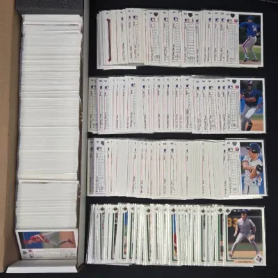 1991 Upper Deck Baseball Cards Complete Set