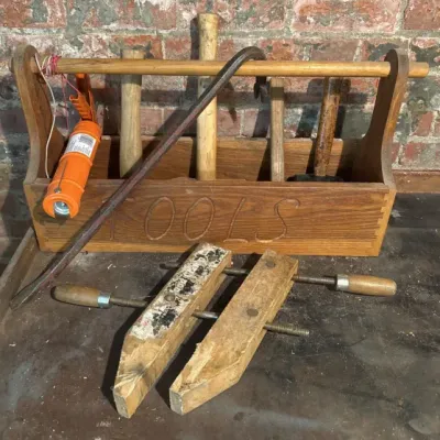Sale Photo Thumbnail #48: Wood Tool Box 