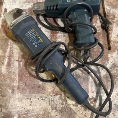 Sale Photo Thumbnail #62: Grinder & Heat Gun 