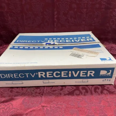 Sale Photo Thumbnail #5: Vintage DirecTV receiver sealed in its original branded cardboard box.