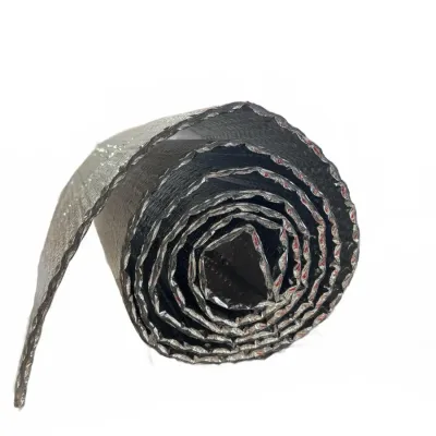 Sale Photo Thumbnail #231: Roll of reflective bubble foil insulation material, commonly used for thermal barrier applications in homes or vehicles.