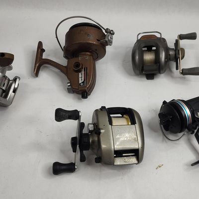Sale Photo Thumbnail #395: Set 6 Shimano, Daiwa & Shakespeare