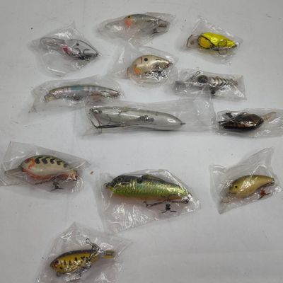 Sale Photo Thumbnail #367: Heddon & Bomber Fishing Lures, Vtg/Mod