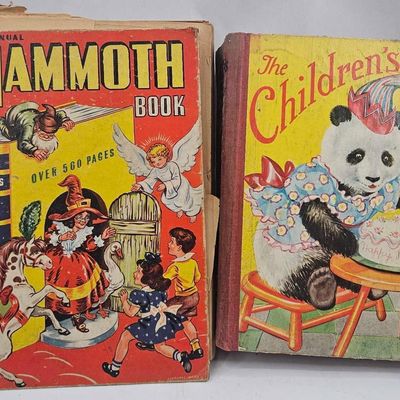 Sale Photo Thumbnail #109: Pair Storybook Annuals 1934-1938