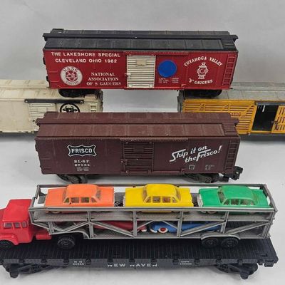 Sale Photo Thumbnail #183: Gilbert American Flyer S-Gauge Cars