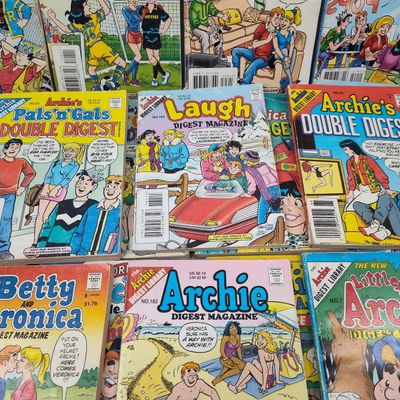 Sale Photo Thumbnail #264: Set Archie Comic Digest Magazines