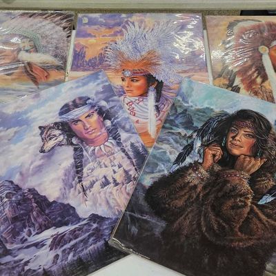 Sale Photo Thumbnail #495: Jonnie Kustoff Native American Prints