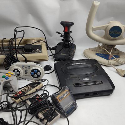 Sale Photo Thumbnail #388: Sega, Atari & Nintendo Game Console