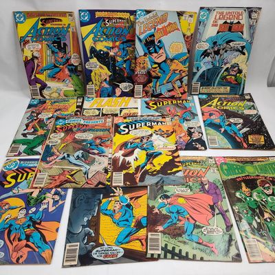 Sale Photo Thumbnail #390: 14 DC Comics: Superman, Batman & More