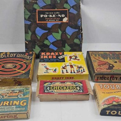 Sale Photo Thumbnail #460: Vtg Games & Toys: Parker Bros & Others
