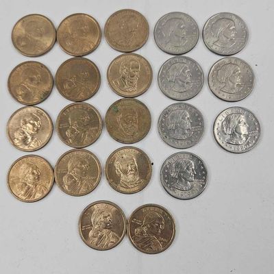 Sale Photo Thumbnail #224: Set of US $1 Coins: Sacagawea & Others