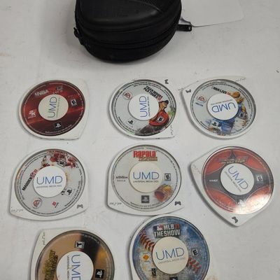 Sale Photo Thumbnail #383: Sony PSP UMD Games & Case Collection