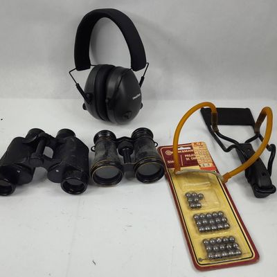 Sale Photo Thumbnail #254: Hilton Binoculars, Field Glasses & Gear