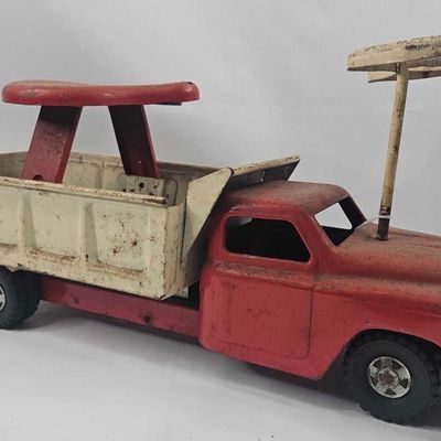 Sale Photo Thumbnail #5: Structo Ride n Dump Pressed Steel Truck