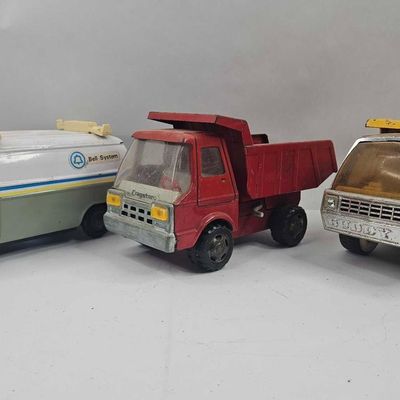 Sale Photo Thumbnail #62: Buddy L & Cragstan Steel Toy Trucks