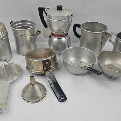 Sale Photo Thumbnail #33: Domus Moka Pot & Foley Juicer
