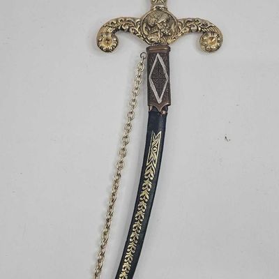 Sale Photo Thumbnail #135: Spanish Dagger w/ Scabbard & Chain