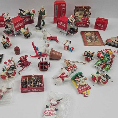 Sale Photo Thumbnail #480: Coca-Cola & McDonald's Holiday Ornam