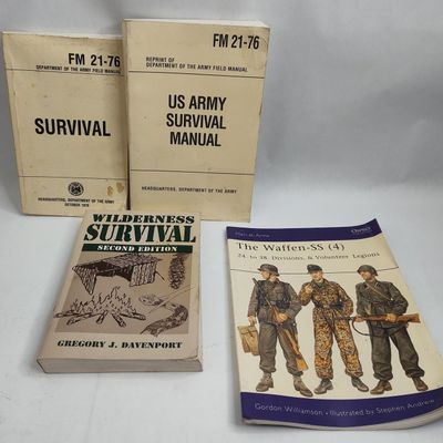 Sale Photo Thumbnail #358: Military History & Survival Book