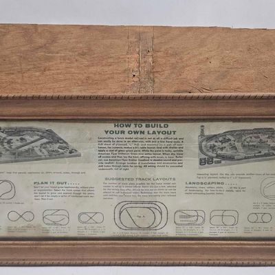 Sale Photo Thumbnail #116: American Flyer RR Display Panel