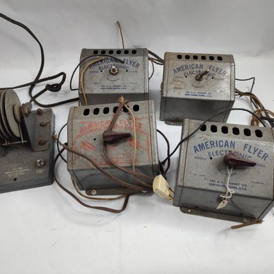Sale Photo Thumbnail #343: American Flyer Train Controls & Rectifier