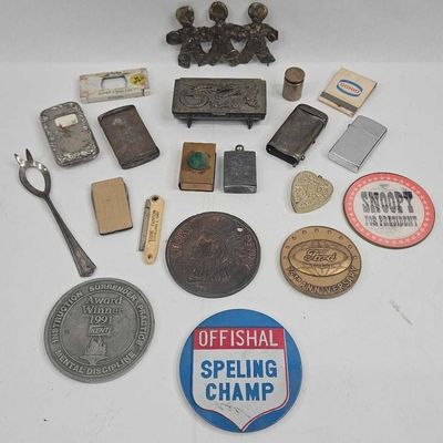 Sale Photo Thumbnail #96: Medals, Lighters & Novelty Items