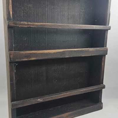 Sale Photo Thumbnail #115: American Wall Display Shelf, Wood