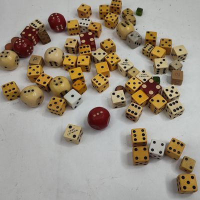 Sale Photo Thumbnail #399: Gaming Dice w/ Camp Chemical Adv