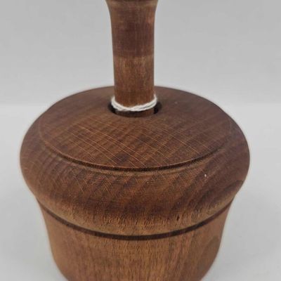 Sale Photo Thumbnail #79: Antique Hardwood Wheat Butter Mold
