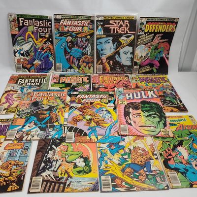 Sale Photo Thumbnail #389: Set 15 Marvel & DC Bronze Age Comics