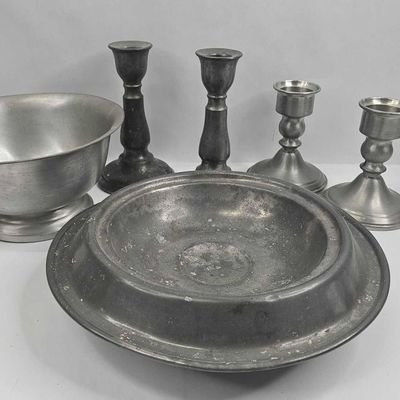 Sale Photo Thumbnail #125: Towle & Web American Pewter Tableware