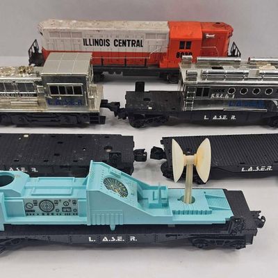 Sale Photo Thumbnail #452: Lionel O-Gauge L.A.S.E.R. Train & Loco