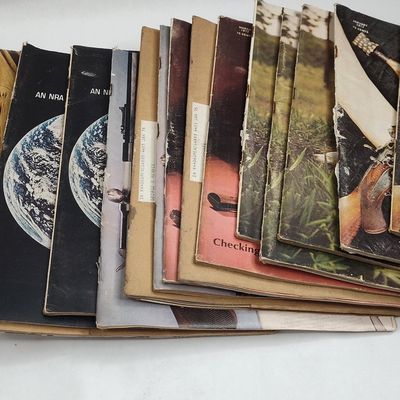 Sale Photo Thumbnail #350: NRA American Rifleman Magazines 1972-75