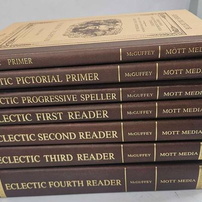 Sale Photo Thumbnail #189: McGuffey, Eclectic Series, 1982, 7 Vol