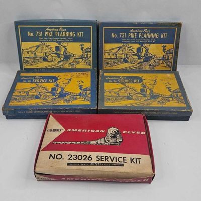 Sale Photo Thumbnail #187: A.C. Gilbert American Flyer Train Kits