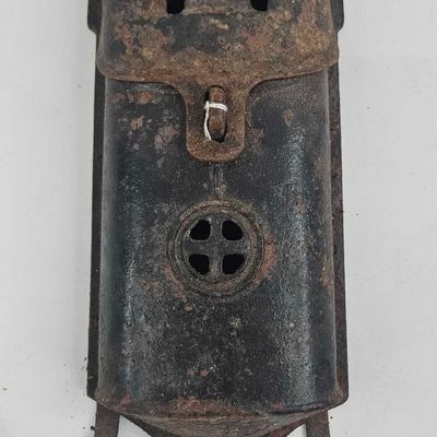 Sale Photo Thumbnail #100: American Cast Iron Mailbox w/ Rack