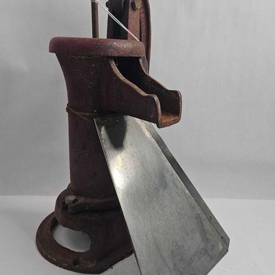 Sale Photo Thumbnail #81: Littlestown Cast Iron Pitcher Pump