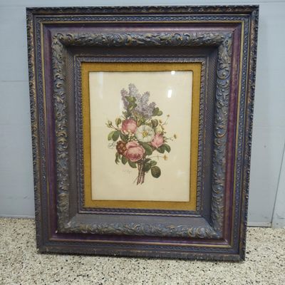 Sale Photo Thumbnail #106: J.L. Prevost Floral Chromolithograph