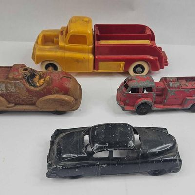 Sale Photo Thumbnail #474: Set 4 Mid-C. Toy Vehicles