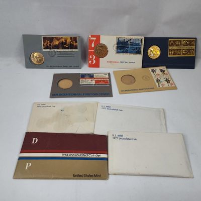Sale Photo Thumbnail #292: US Mint Coin Sets & Bicentennial Medals