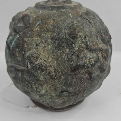 Sale Photo Thumbnail #160: Roman Bronze Relief Vessel, 2nd-3rd C