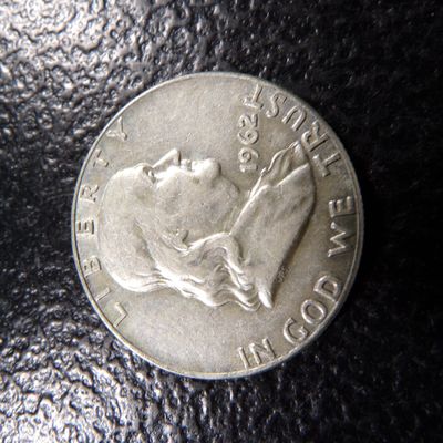 1962-D FRANKLIN SILVER HALF DOLLAR