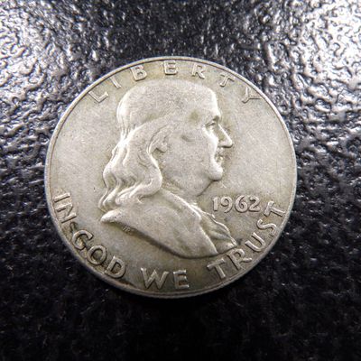 1962-D FRANKLIN SILVER HALF DOLLAR