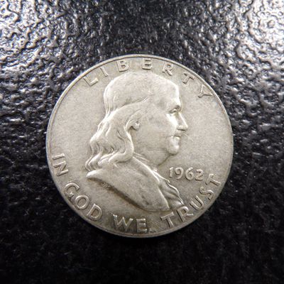 1962-D FRANKLIN SILVER HALF DOLLAR