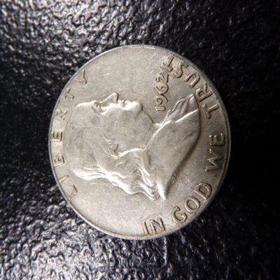 1962-D FRANKLIN SILVER HALF DOLLAR