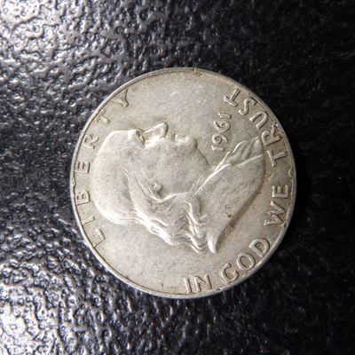 1961-D FRANKLIN SILVER HALF DOLLAR